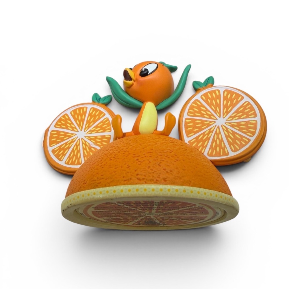 Disney Parks‎ ORANGE BIRD Sketchbook Ear Hat Ornament Scented Cosca Alavezos NWT